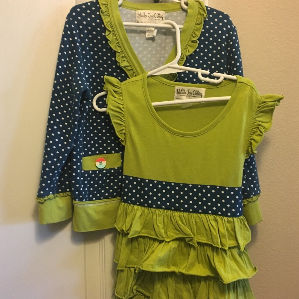 Matilda Jane sweater and top